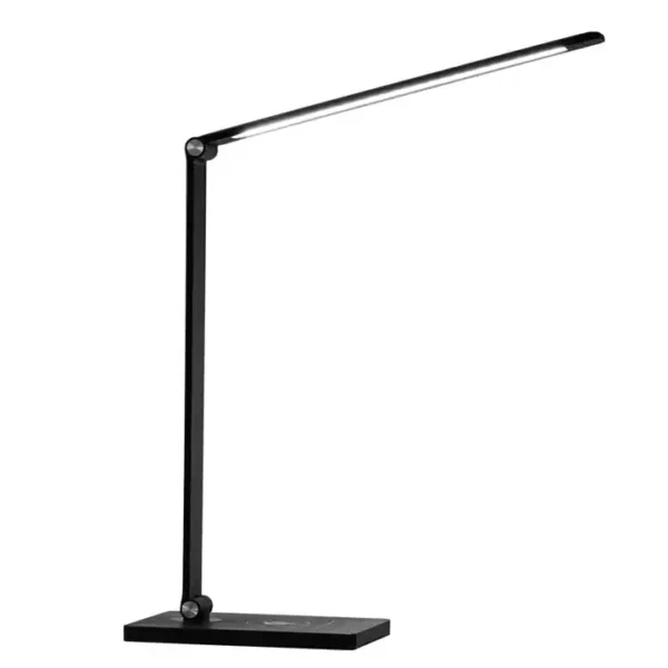 BLACK SLIDING TOUCH TABLE LAMP