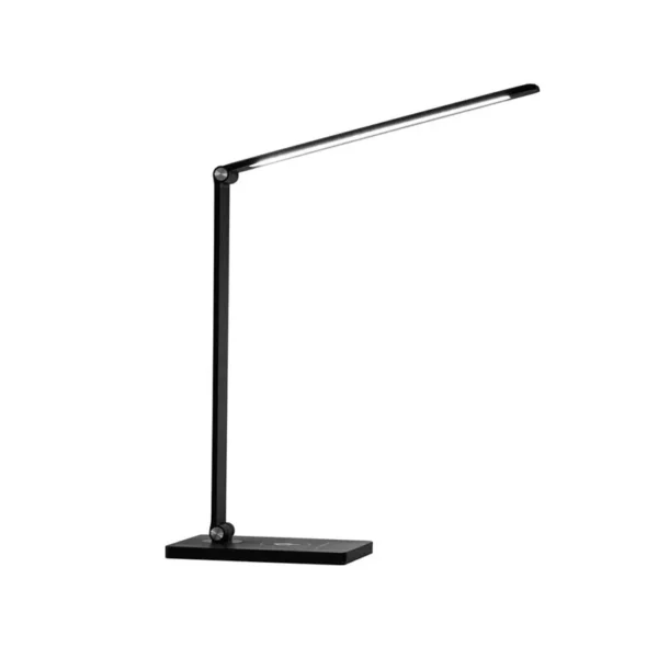 factory price wireless charger led desk lamp usb port phone holder desk lamp
