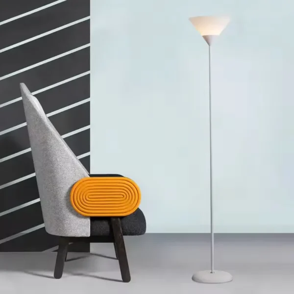 grey indoor floor lamp