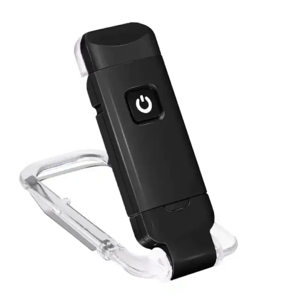 black clip on book lights