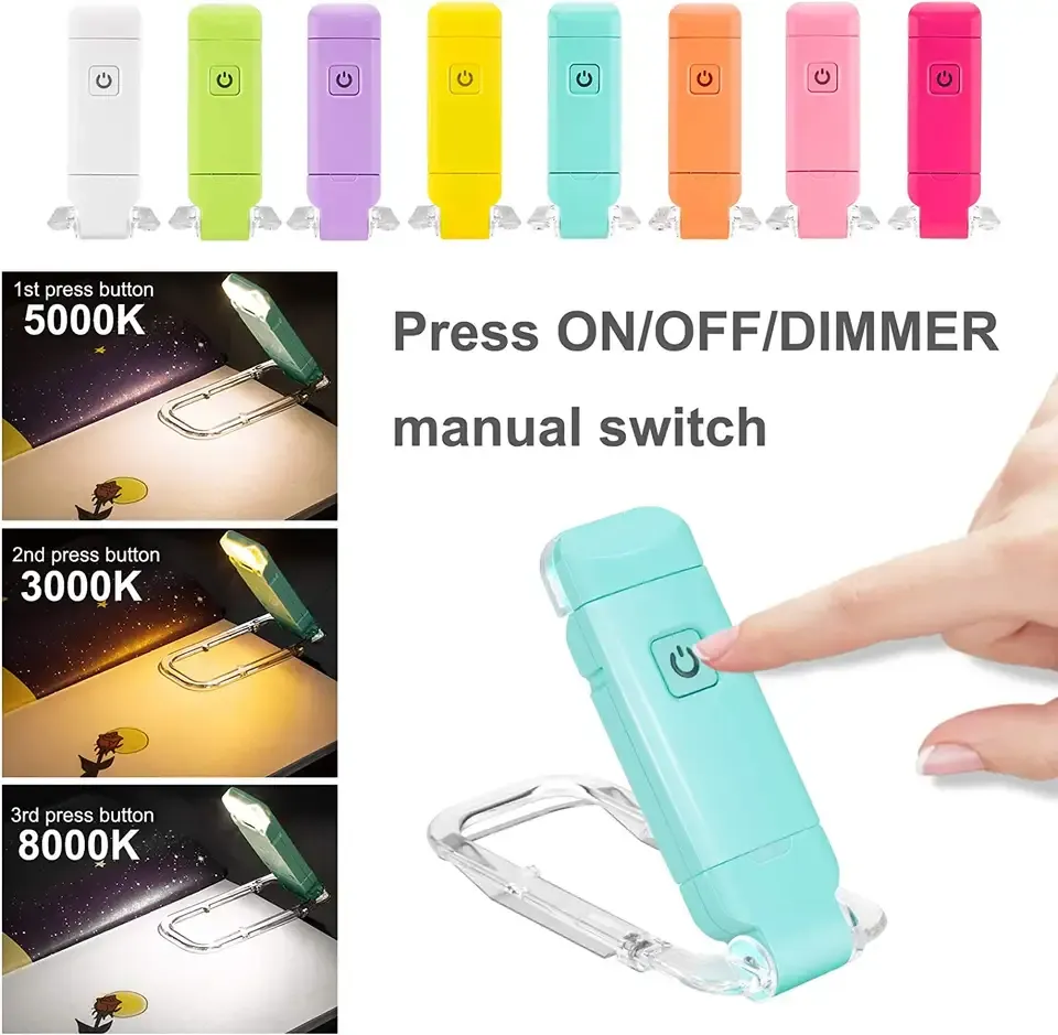 book lights color temperature