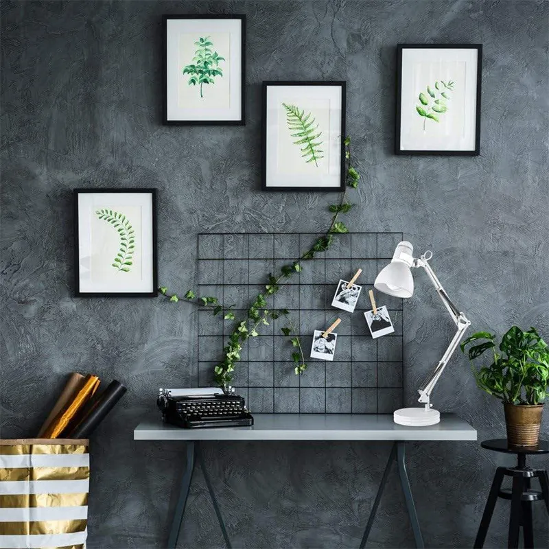 modern decor adjustable swing arm clip on led iron table lamp