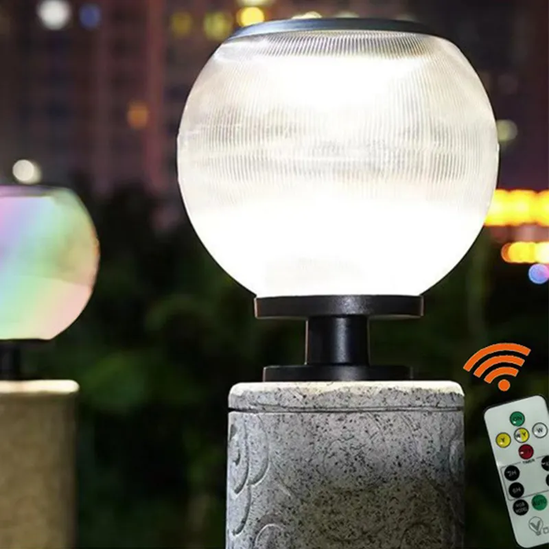 solar garden lights round park outdoor post solar garden lights for yard