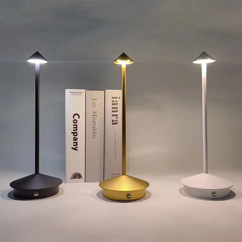 creative portable desk lamp rechargeable dc 5v led table lamp