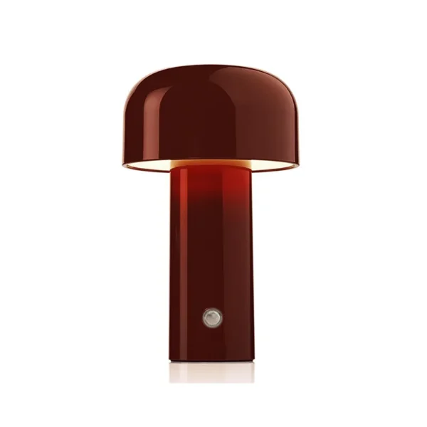 rechargeable led night light mushroom shape acrylic table lamps for bedroom