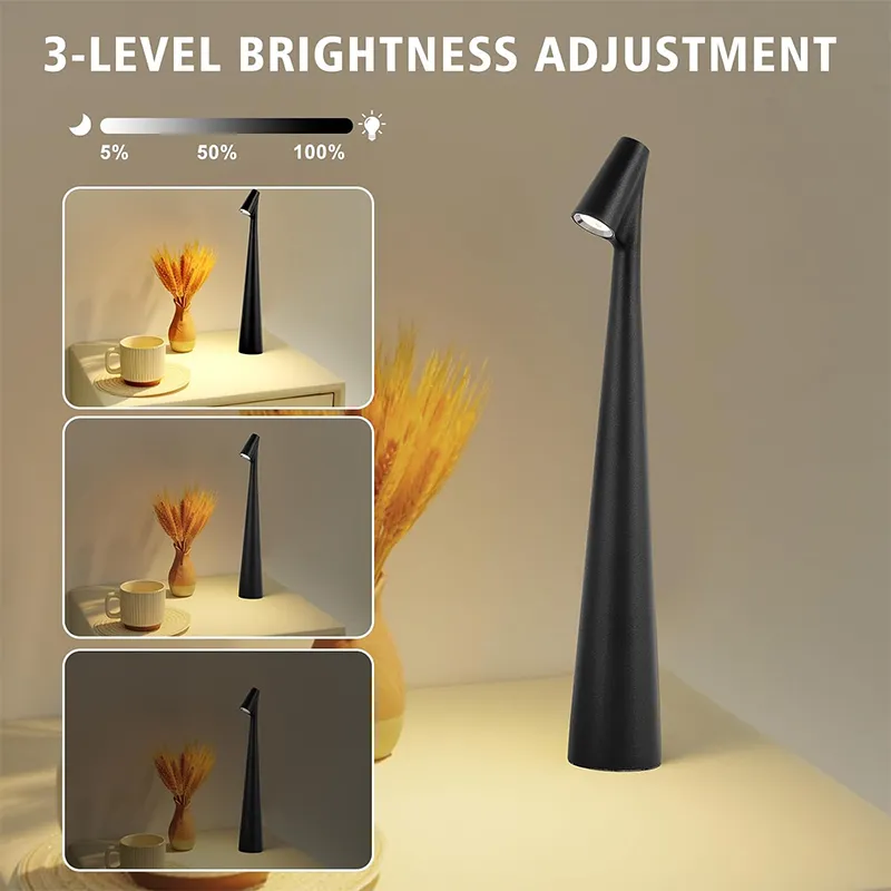 new model toothbrush shape wireless table lamp projection wall light