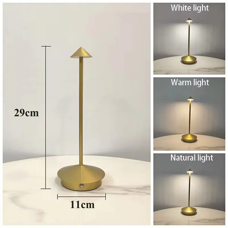 creative portable desk lamp rechargeable dc 5v led table lamp