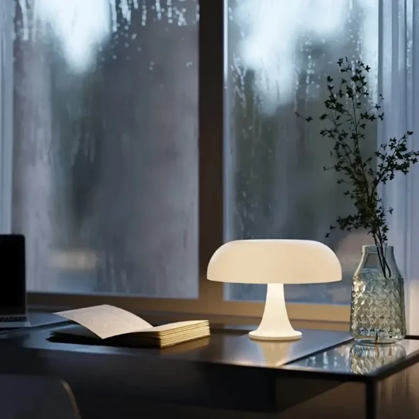 simple mushroom lamp led bedside decoration lamp night lamp supplier