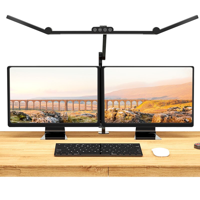 flexible computer led desk lamp with clamp bedside table lamp