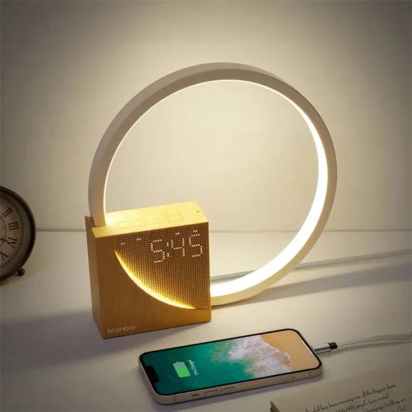 eye caring bedside lamp touch control led table lamp