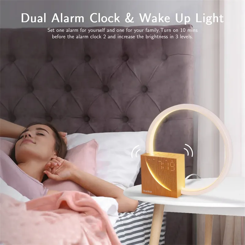 eye caring bedside lamp touch control led table lamp