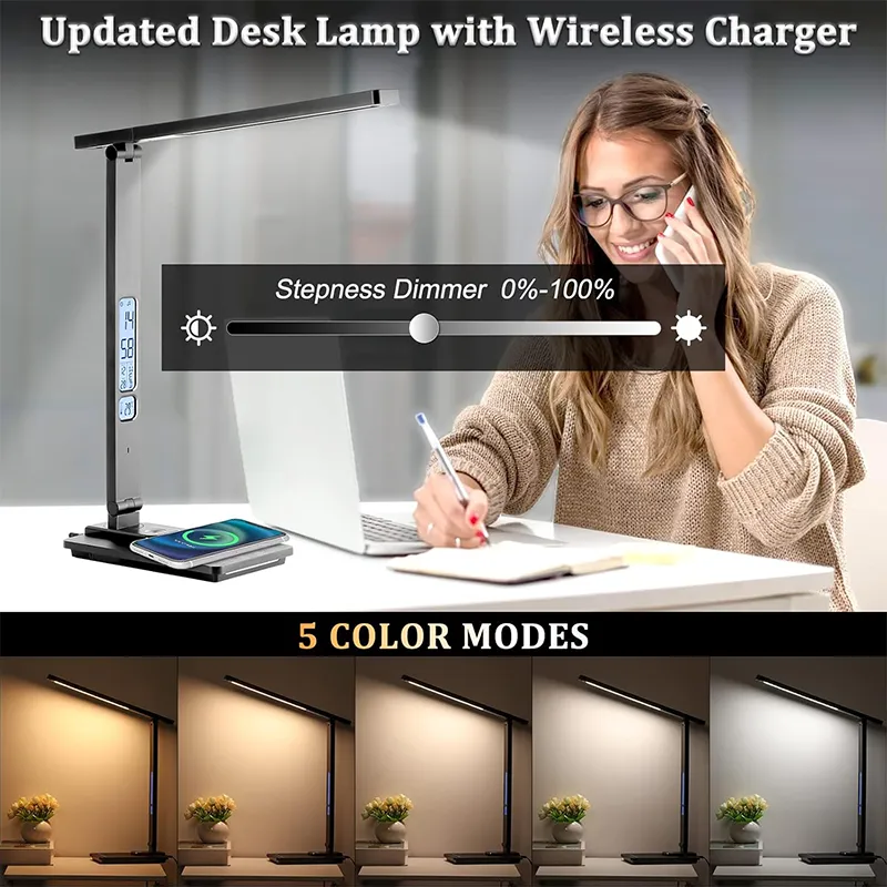 Dott Arts LED Desk Lamp 5 Color Modes