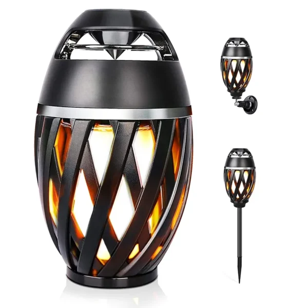 wholesale outdoor waterproof garden light dynamic flame lamp