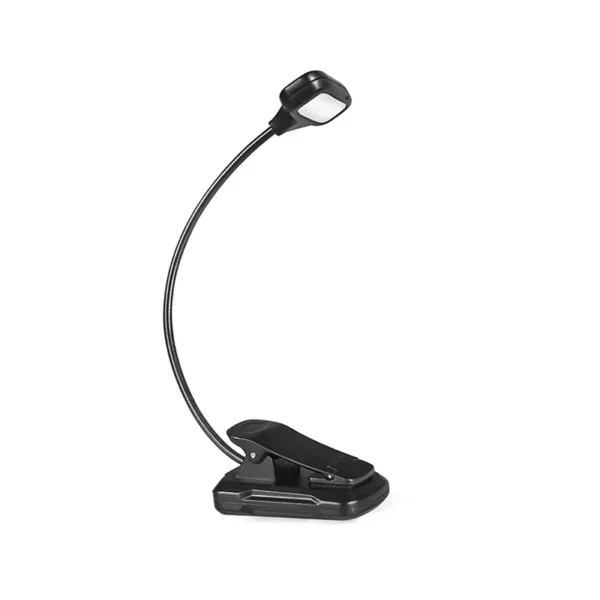 newest clip on eye protection light usb rechargeable book reading lamp