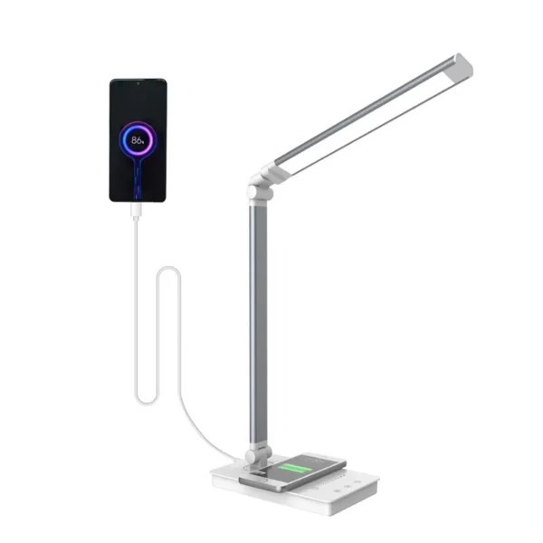 White Office folding Lamp charging